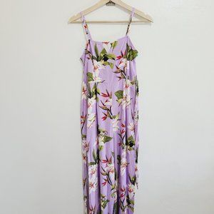 Lilac Floral Jumpsuit